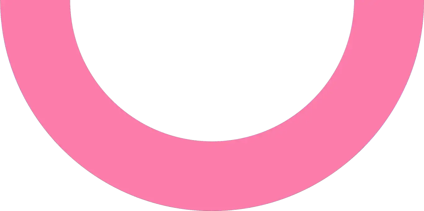 elemento circular rosa