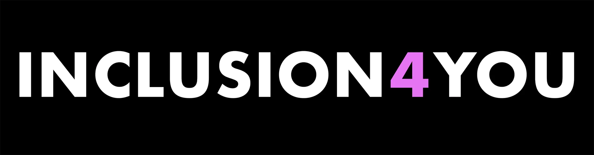 Logótipo da Inclusion4you sem o diagrama, Apenas Texto